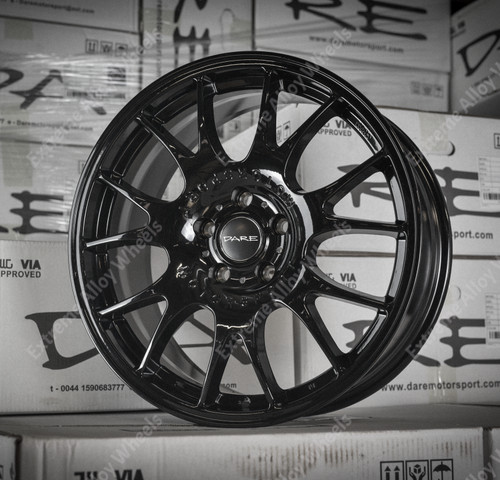 Alloy wheels black sc - alloy, 18"