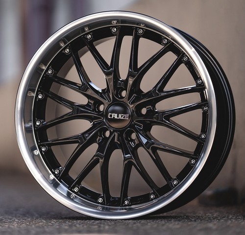 Black 190 alloy wheels - black,