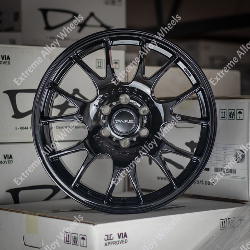 Black alloy wheels fits - sc,
