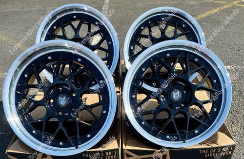 Black hiro alloy wheels - black,